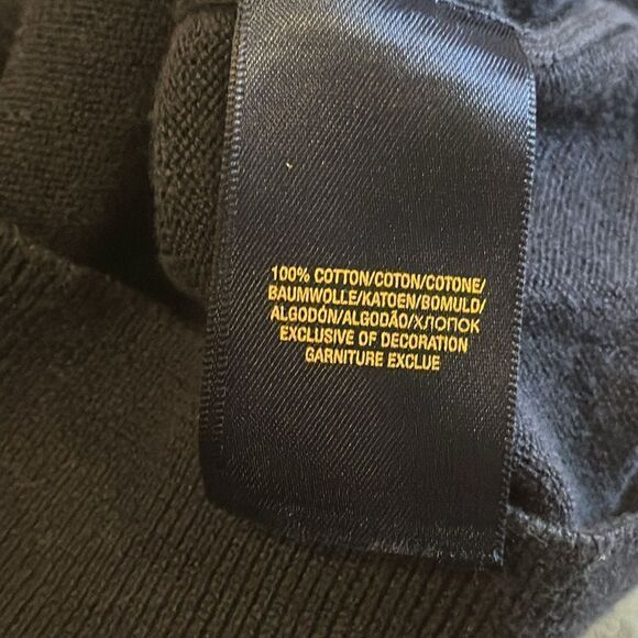 Polo Ralph Lauren Boys Navy Blue V Neck Sweater Vest - Size 7 - Picture 4 of 5